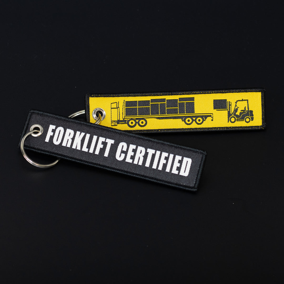 FORKLIFT CERTIFIED Jet Tag