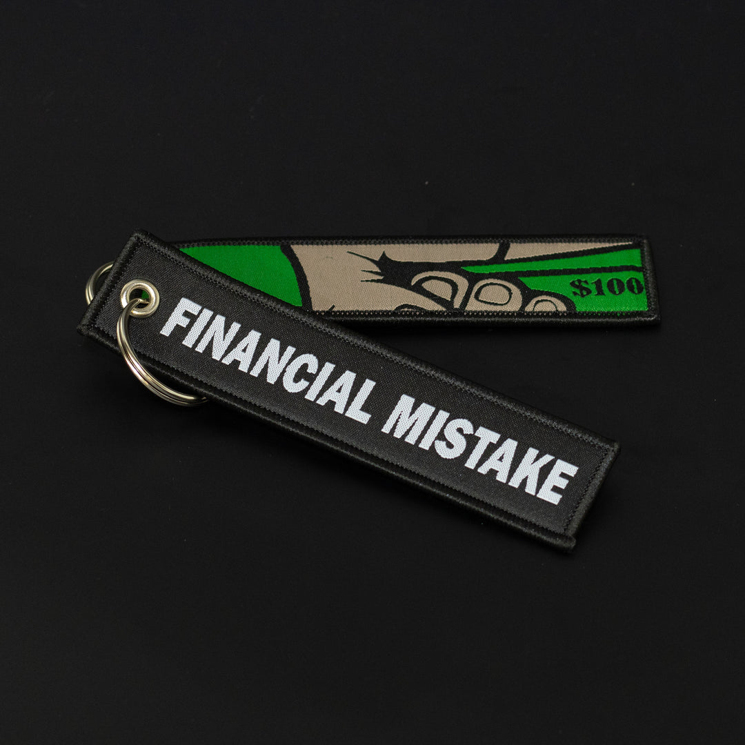 Financial Mistake Jet Tag