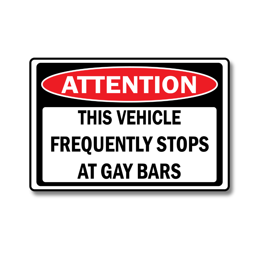 Frequently Stops At Gay Bars