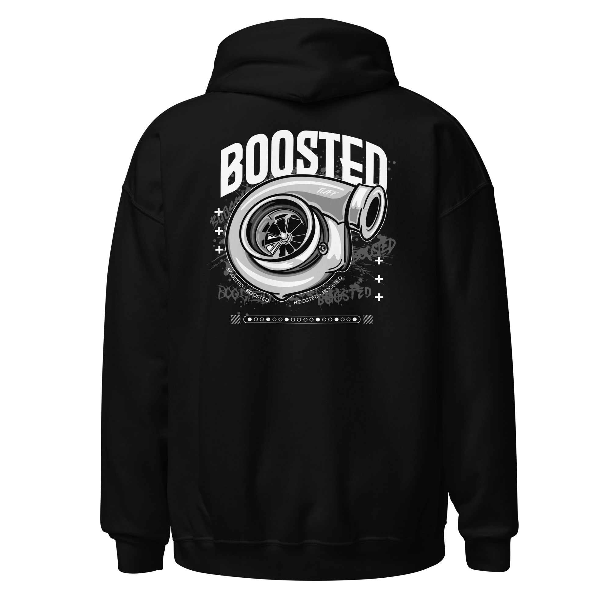 BOOSTED GRAPHIC HOODIE Tuff Collective