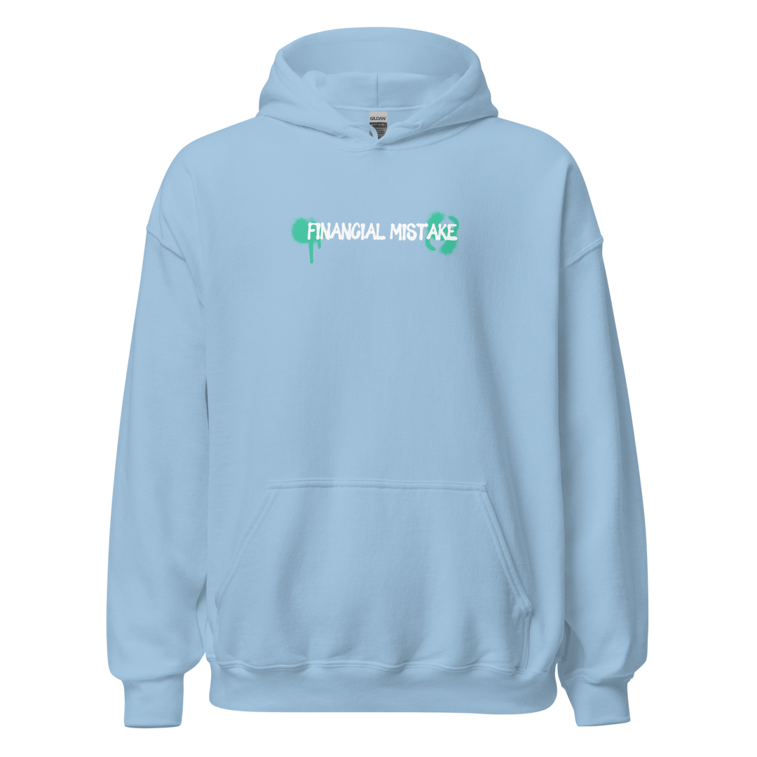 FINANCIAL MISTAKE GRAPHIC HOODIE